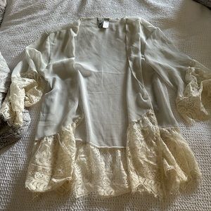 Blue boutique cardigan